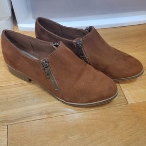 American Eagle Faux Leather Ankle Boots